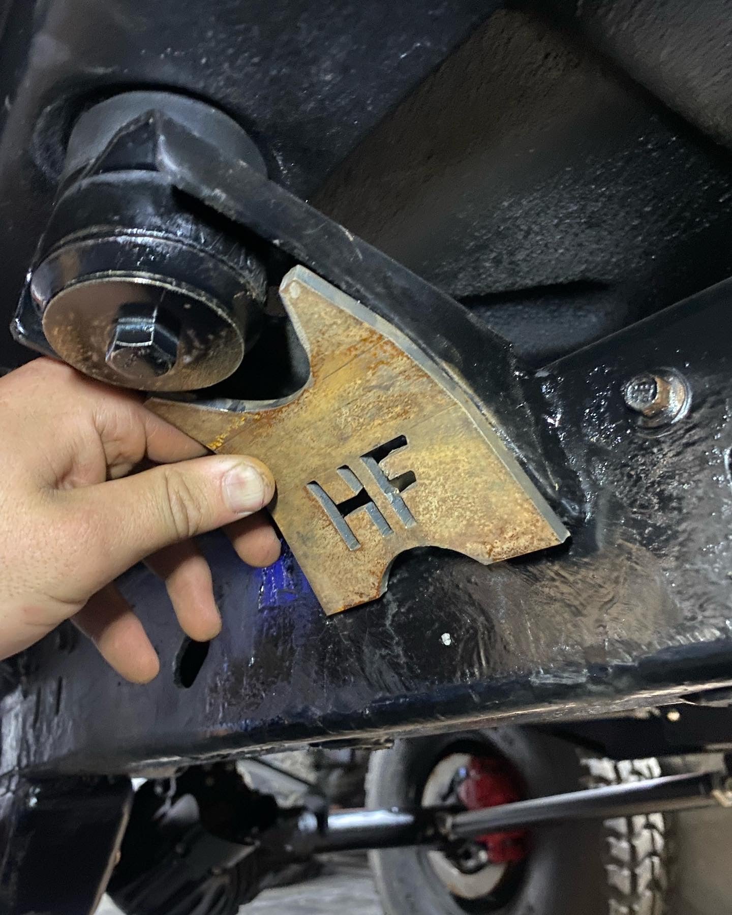 TJ Body Mount Braces