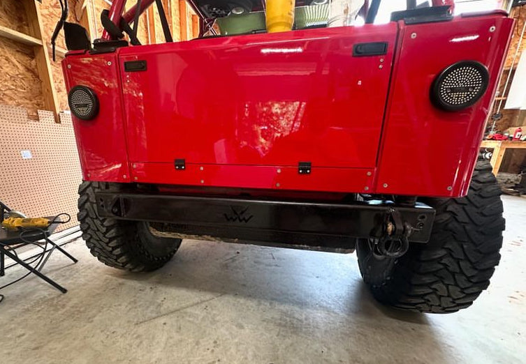 Jeep TJ-YJ Aluminum Tailgate