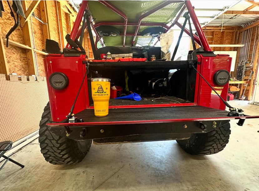 Jeep TJ-YJ Aluminum Tailgate