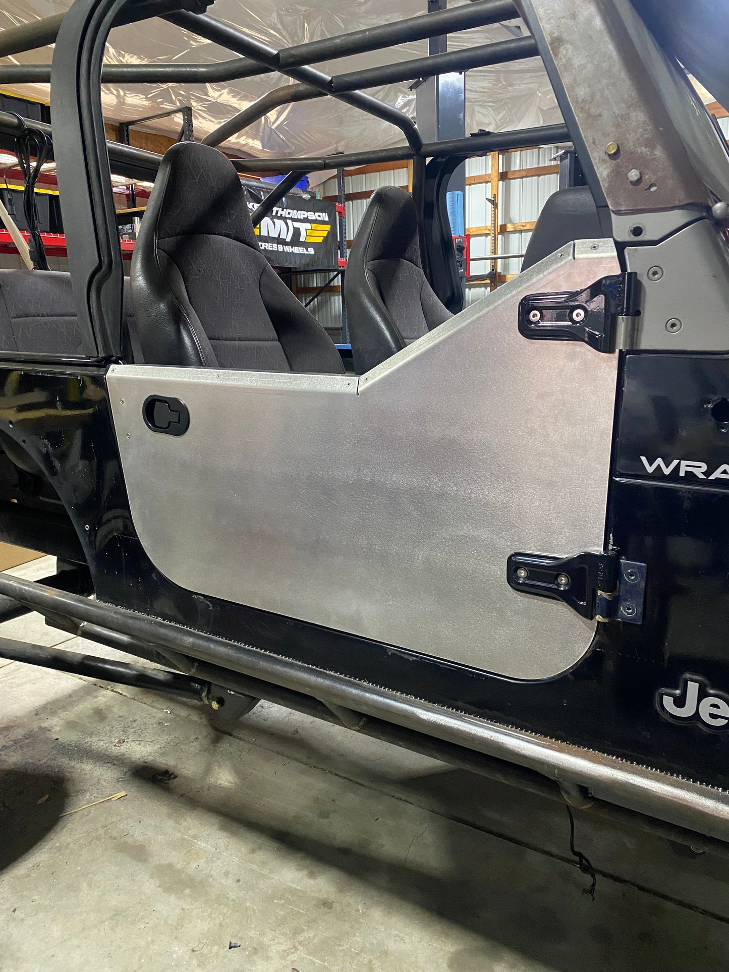 Jeep TJ/LJ Aluminum Half Doors (PAIR)