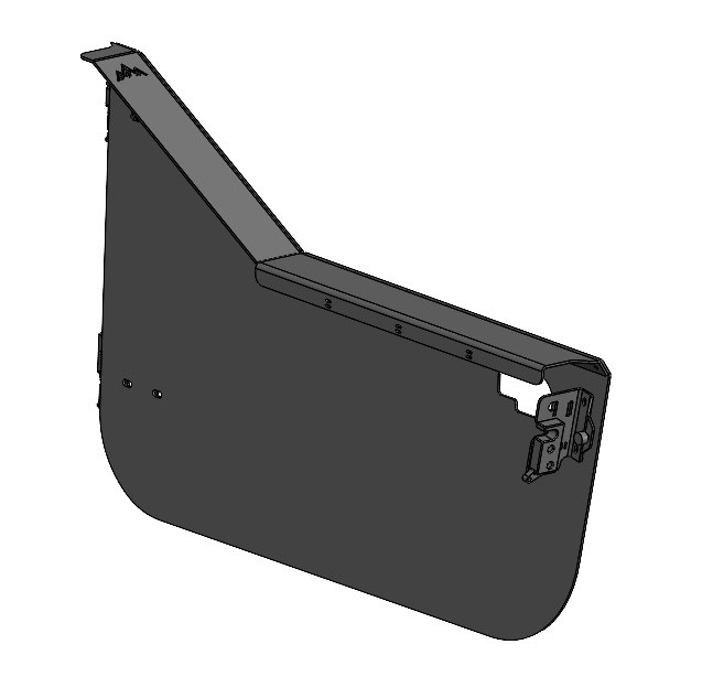 Jeep TJ/LJ Aluminum Half Doors (PAIR)