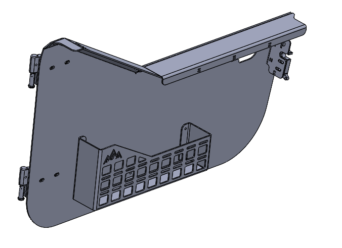 Jeep TJ/LJ Aluminum Half Doors (PAIR)