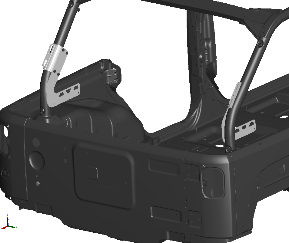 Jeep JK Trail Basket (4 Door)
